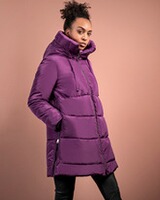 Kapuzen-Steppjacke, White Label