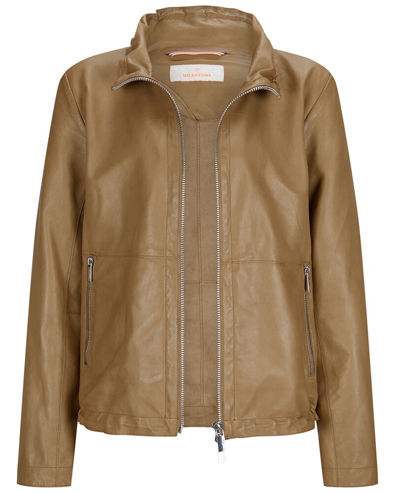 Lederjacke MS-Riley, Milestone