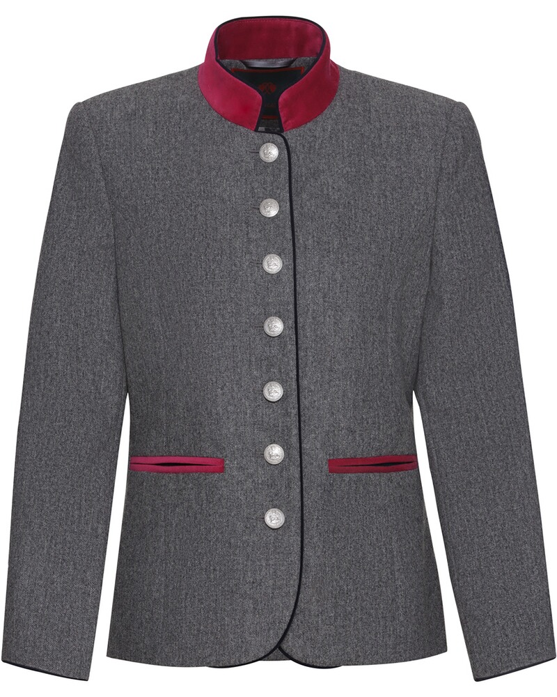 Stehkragenjacke