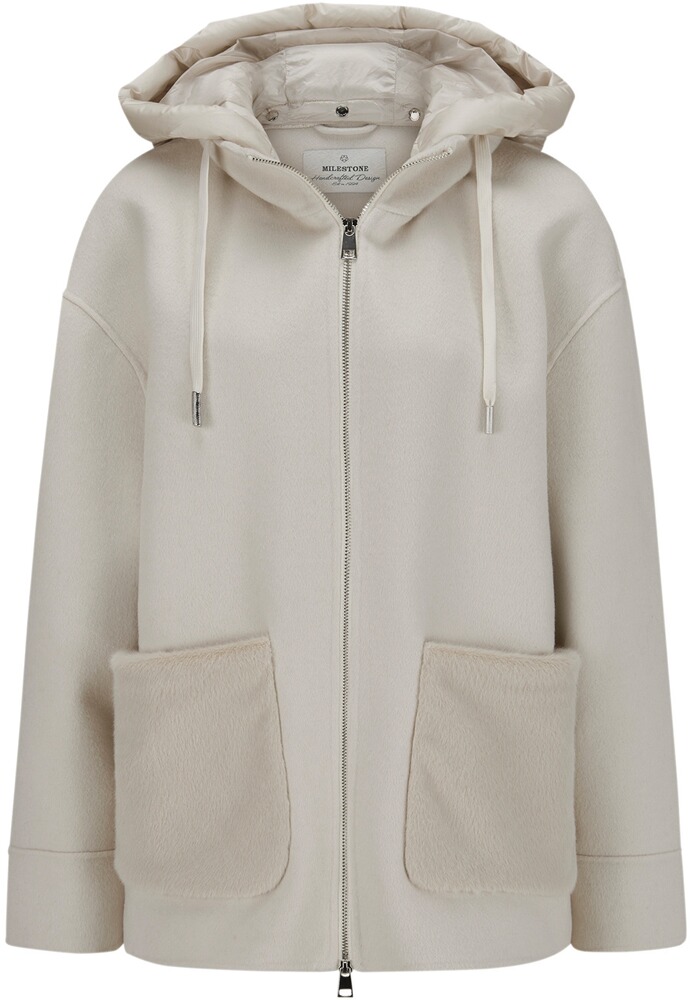 Kapuzen-Wolljacke MsShooting Star