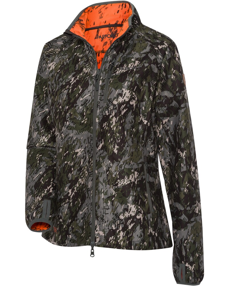 Damen Wendefleecejacke greenSphere® Signal