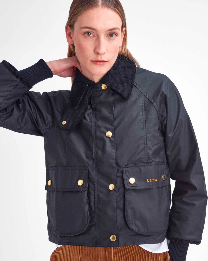 Wachsjacke Cropped Beadnell, Barbour