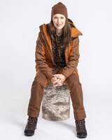 Damen Jacke Finnveden Hybrid Extreme, Pinewood