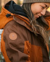 Damen Jacke Finnveden Hybrid Extreme, Pinewood