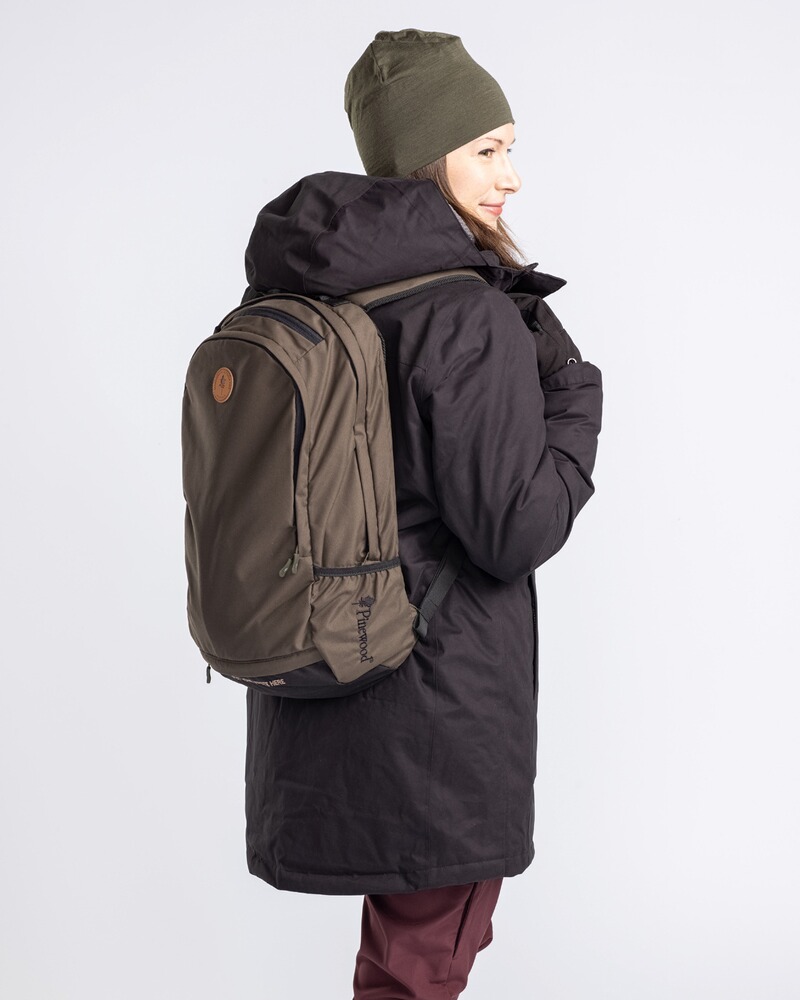 Damen Parka Padded Winter, Pinewood