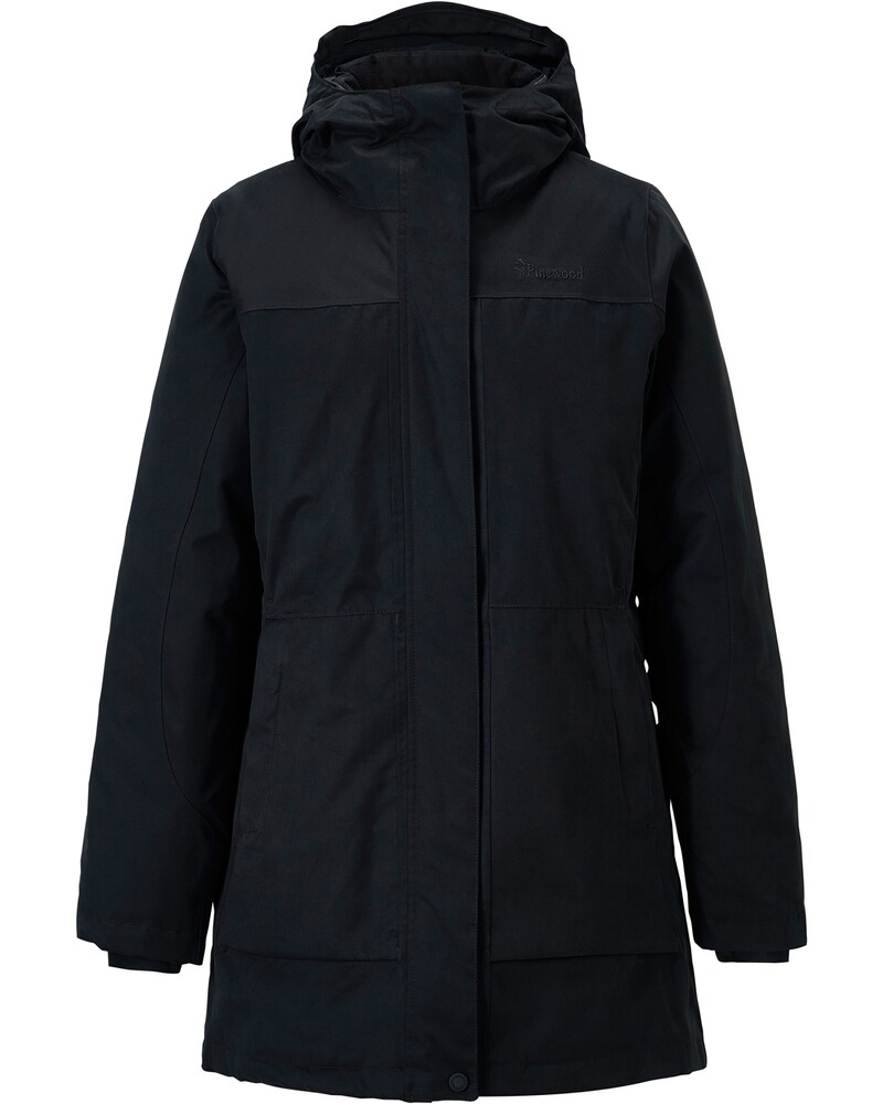 Damen Parka Padded Winter