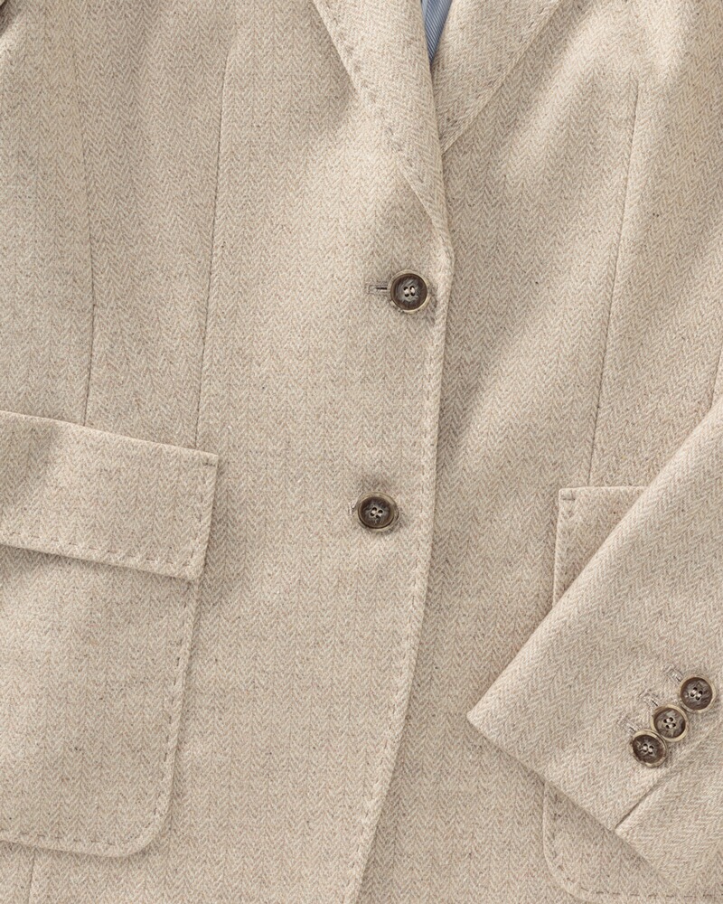 Fischgrat-Blazer, White Label