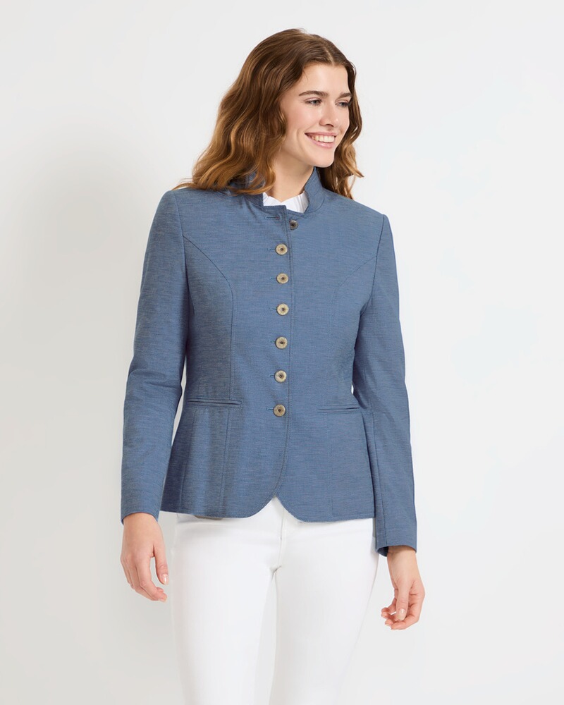 Stand-up collar jacket, Luis Steindl