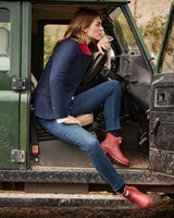Herringbone blazer, Brigitte von Schönfels