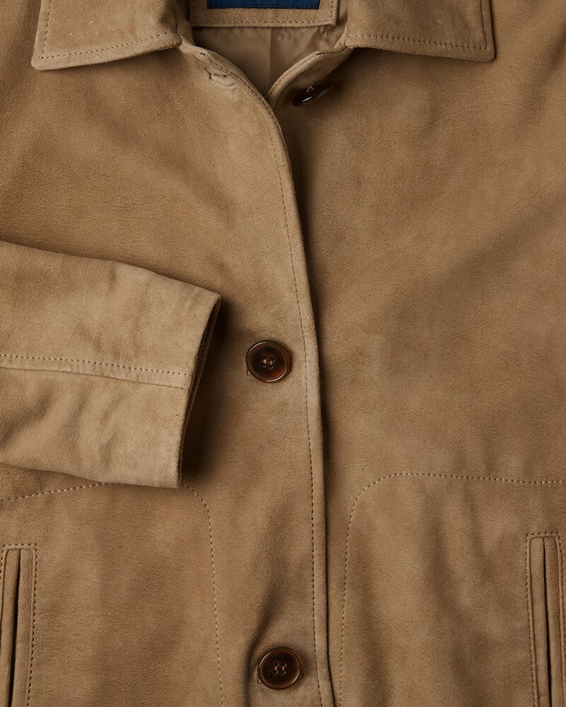Lederjacke mit Kragen, HIGHMOOR