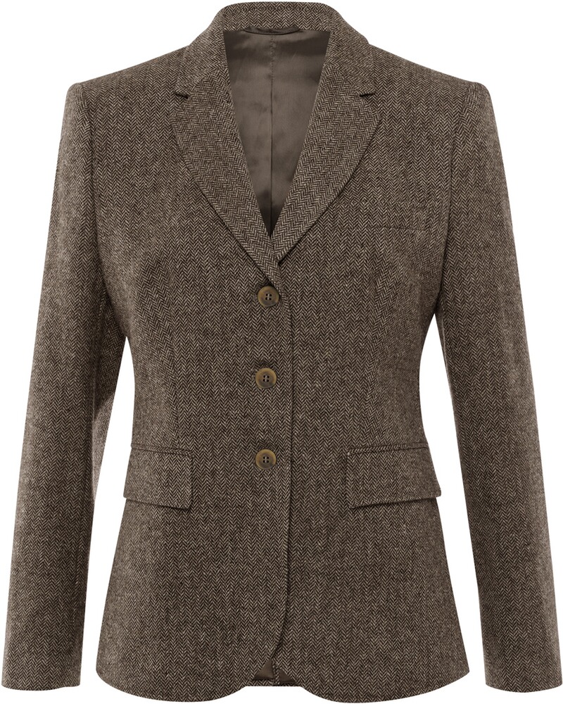Fischgrat-Blazer