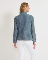 Lederjacke mit Stehkragen, REITMAYER
