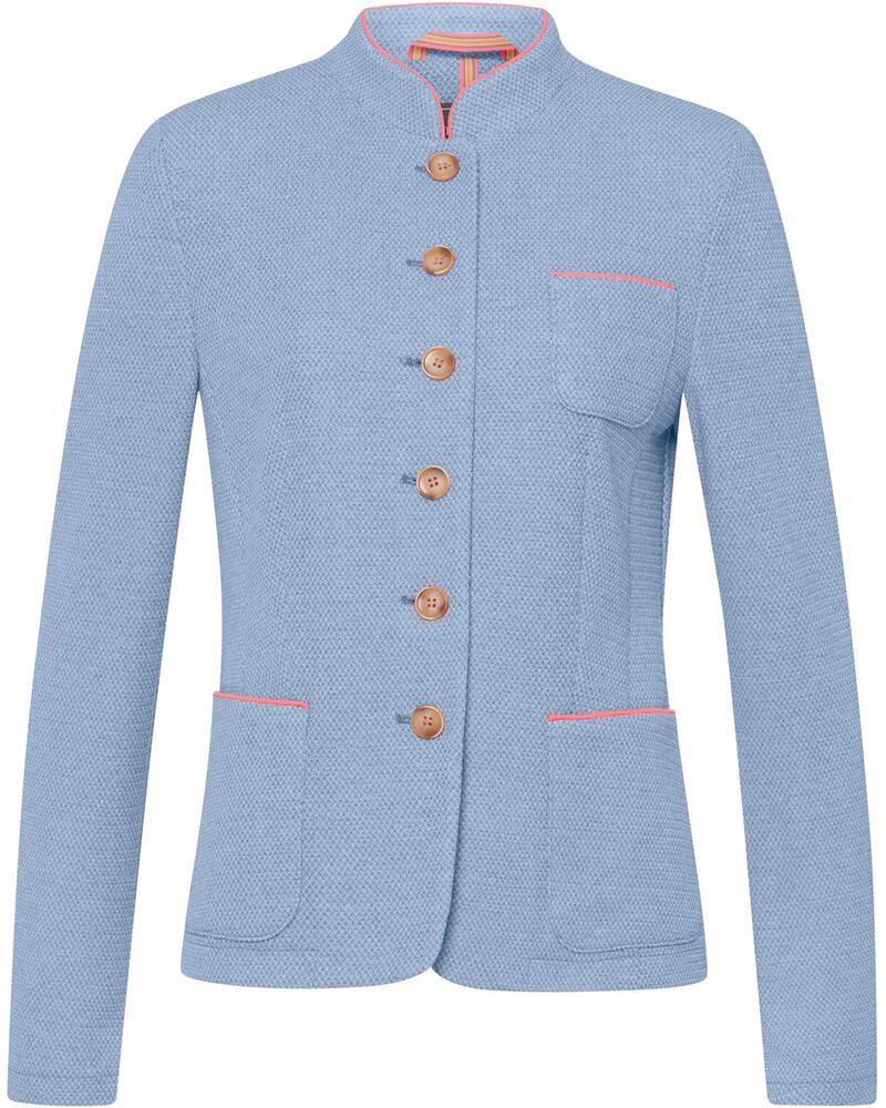 Kurze Stehkragenjacke