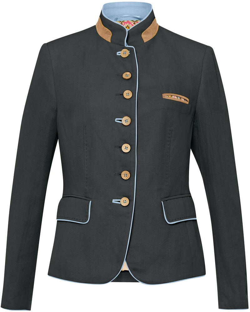 Stehkragenjacke