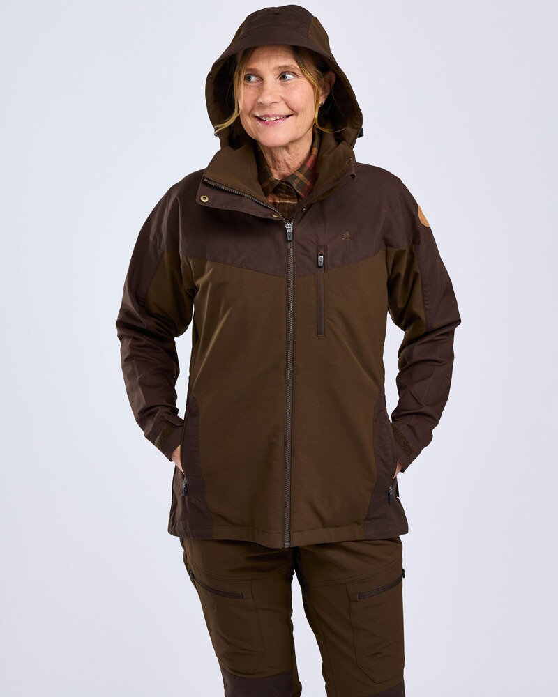 Damen Jacke Finnveden Hybrid, Pinewood