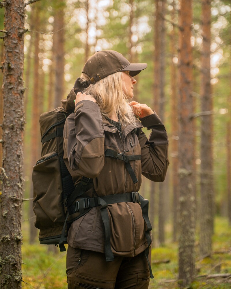 Damen Jacke Finnveden Hybrid, Pinewood