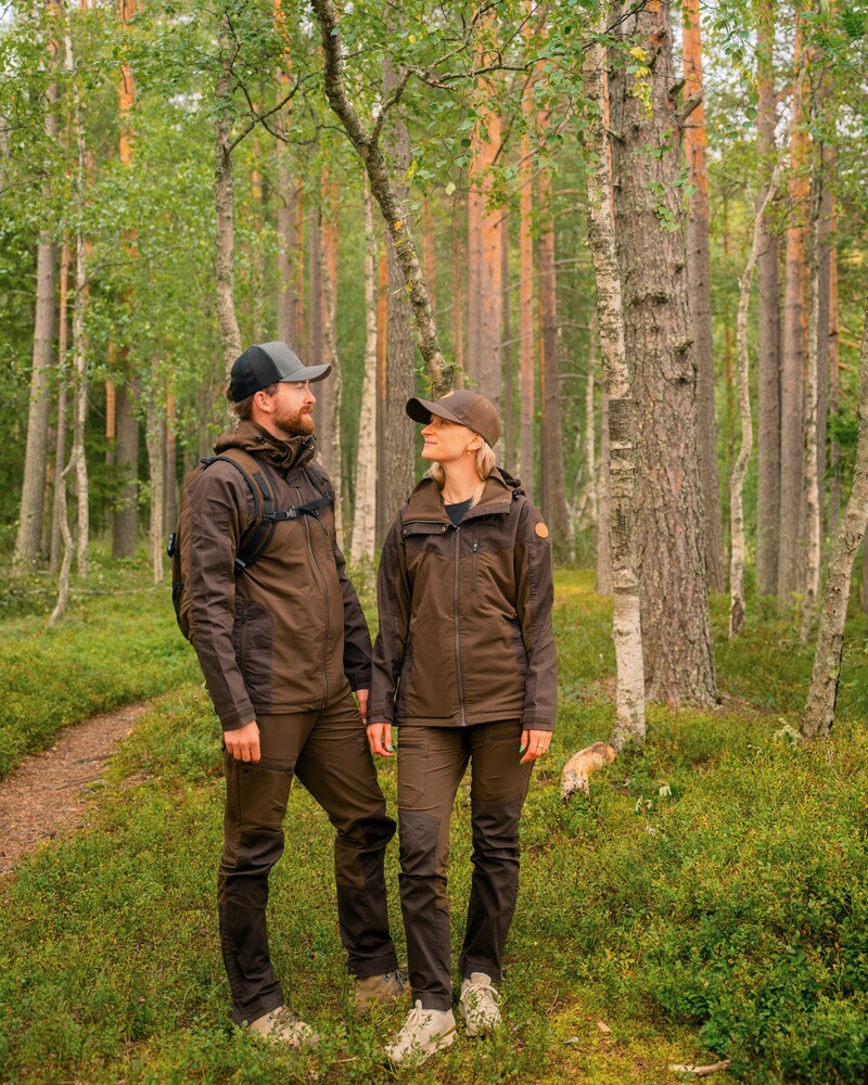 Damen Jacke Finnveden Hybrid, Pinewood