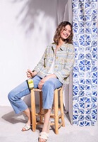 Boxy-Jacke, White Label