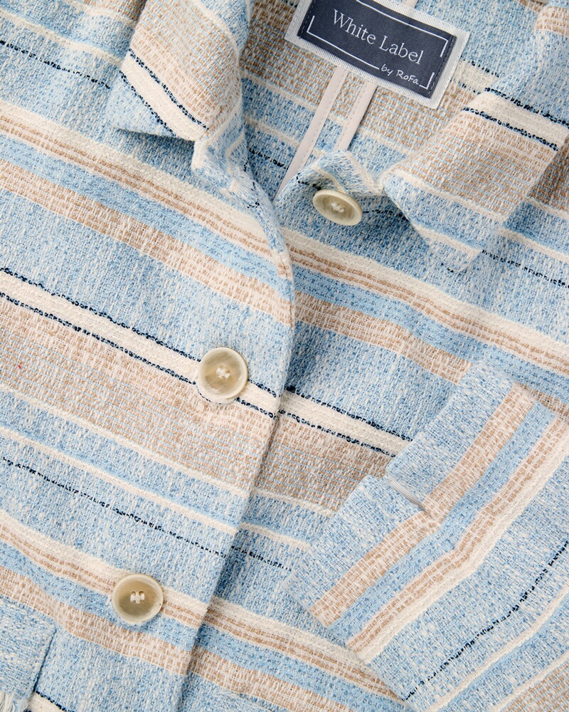 Boxy-Jacke, White Label