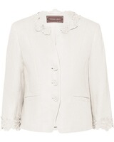 Kurze Leinenjacke, White Label