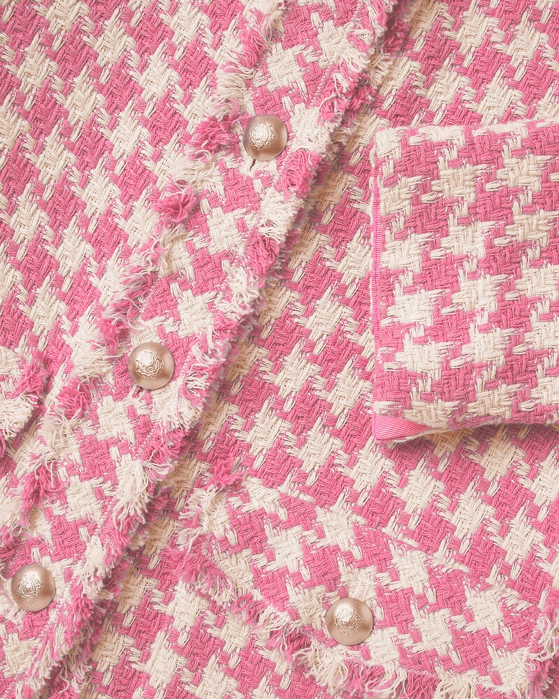 Bouclé-Jacke, White Label