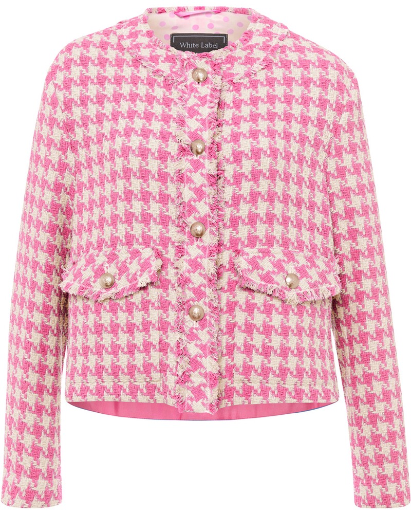 Bouclé-Jacke