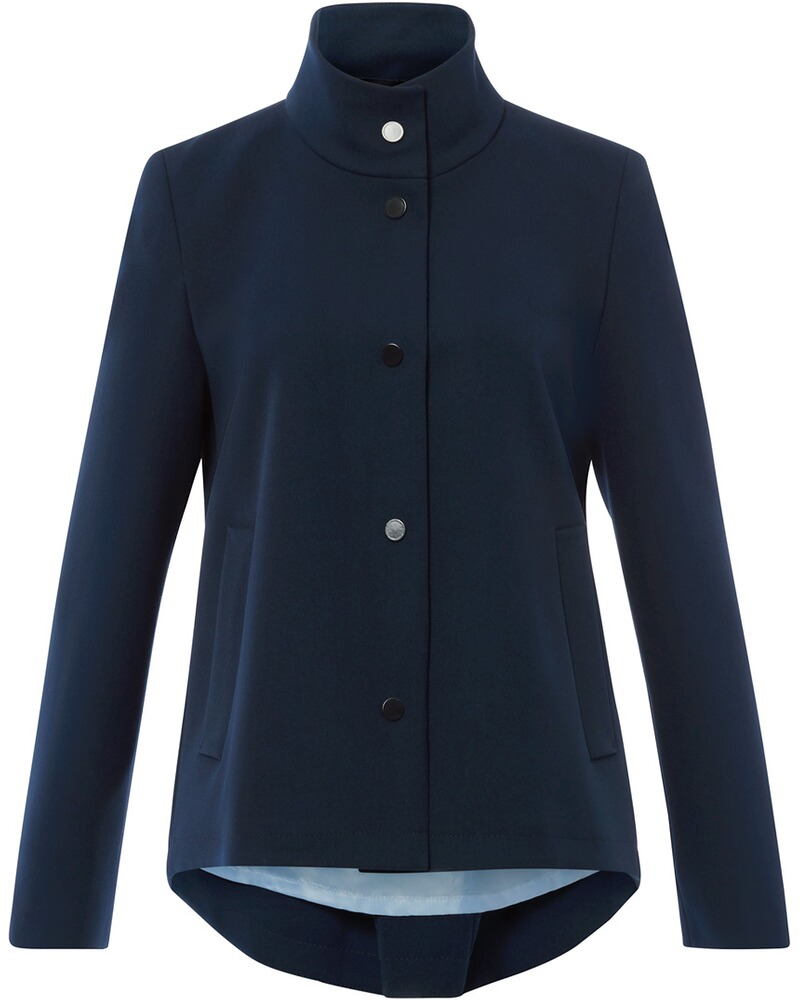 Kastenjacke mit Kellerfalte