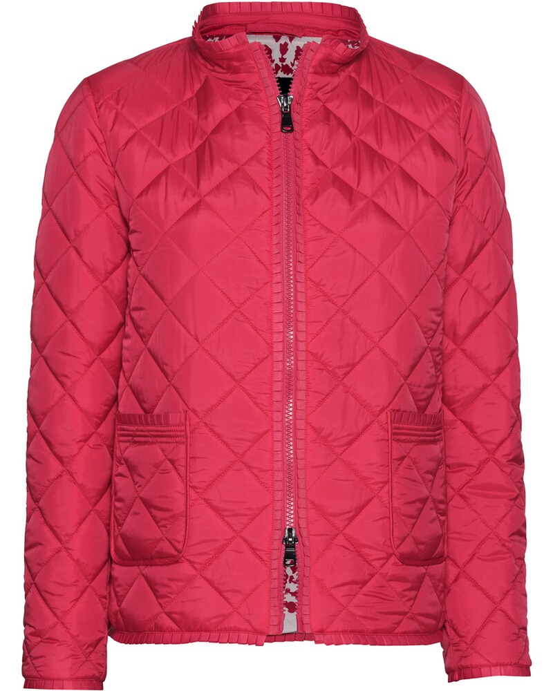 Steppjacke mit Rüschen