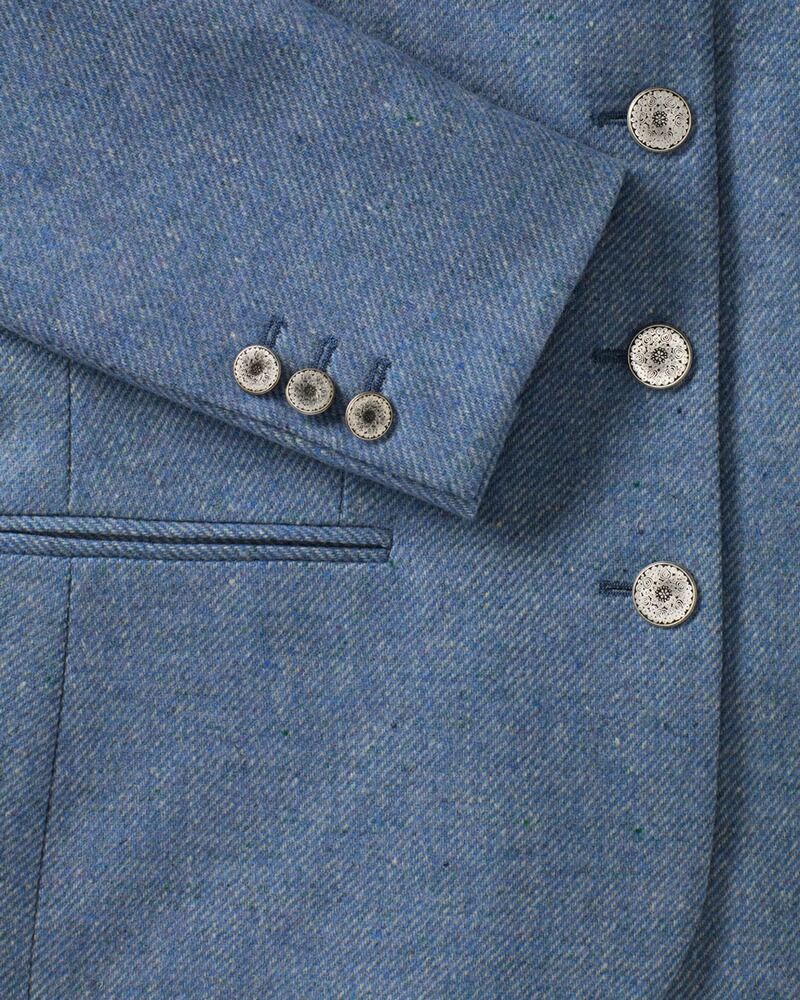 Tweed-Stehkragenjacke, Luis Steindl