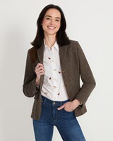 Fischgrat-Tweed-Blazer, Brigitte von Schönfels