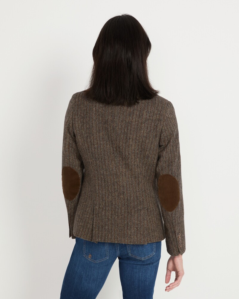 Fischgrat-Tweed-Blazer, Brigitte von Schönfels