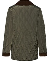 Lange Steppjacke mit Cord, Brigitte von Schönfels