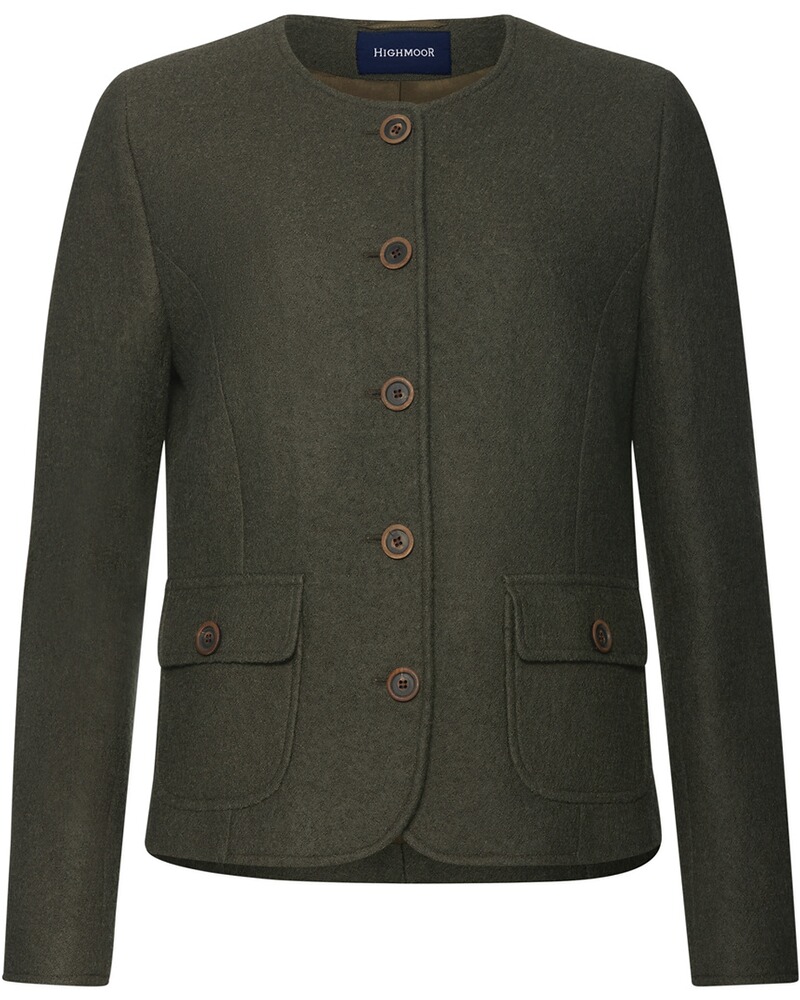 Kurze Walkjacke