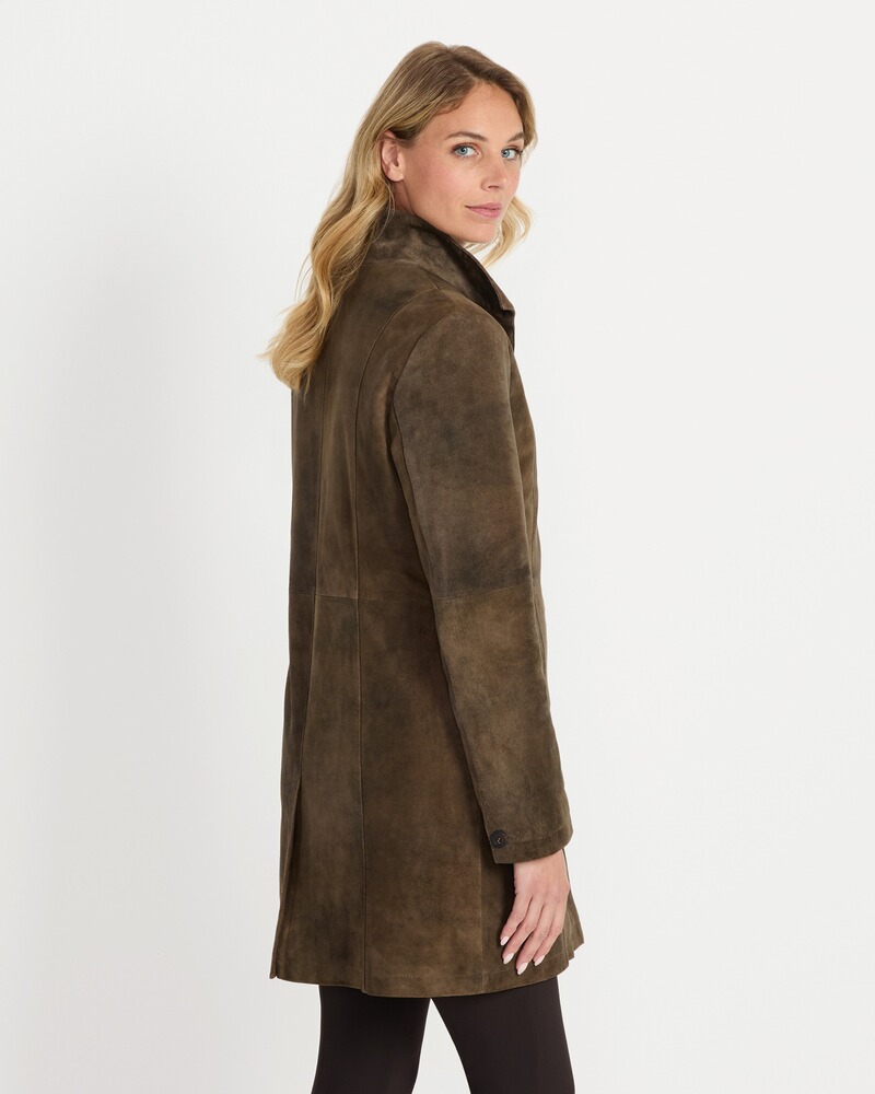 Veste longue en cuir, Highmoor