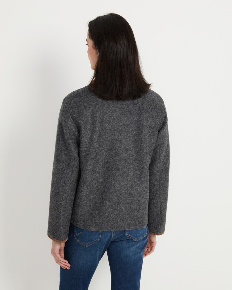 Jacke mit Cordkragen, REITMAYER