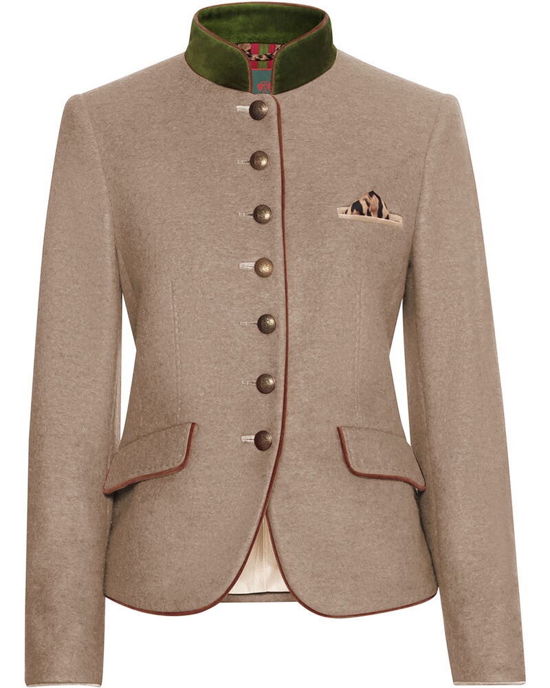 Stehkragenjacke