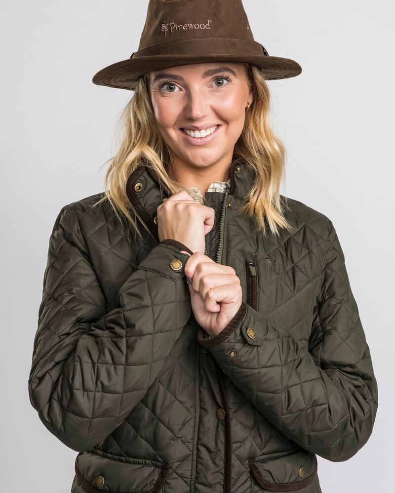Damen Steppjacke Nydala Classic, Pinewood