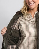 Damen Steppjacke Nydala Classic, Pinewood