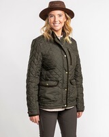 Damen Steppjacke Nydala Classic, Pinewood