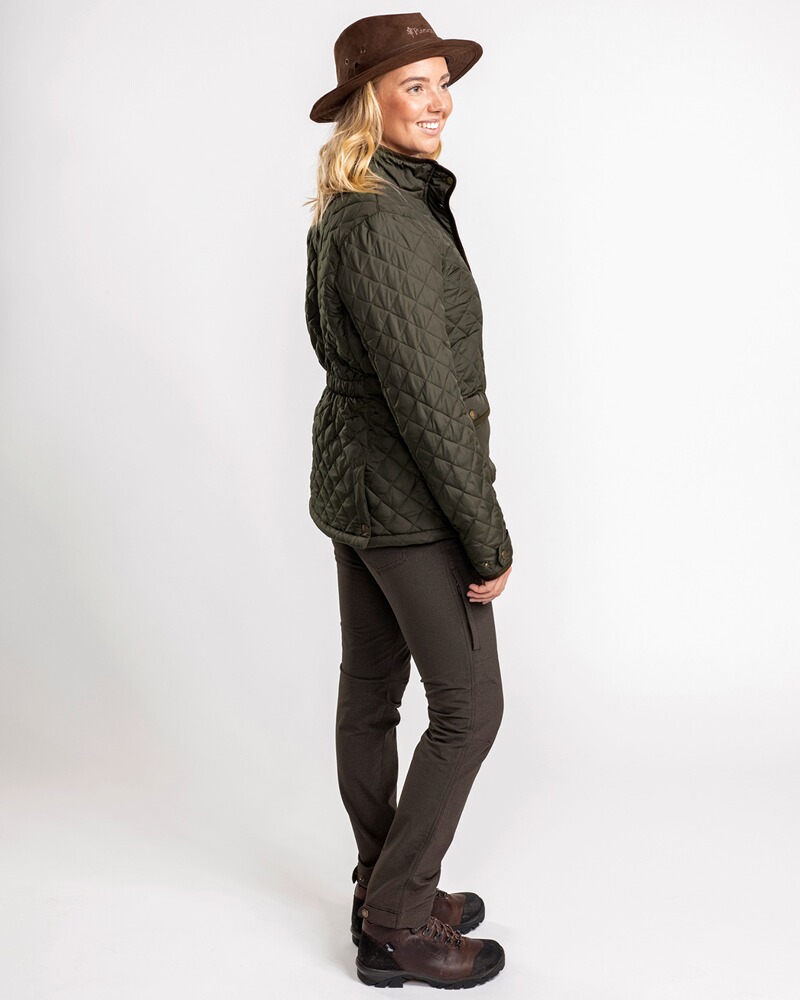 Damen Steppjacke Nydala Classic, Pinewood