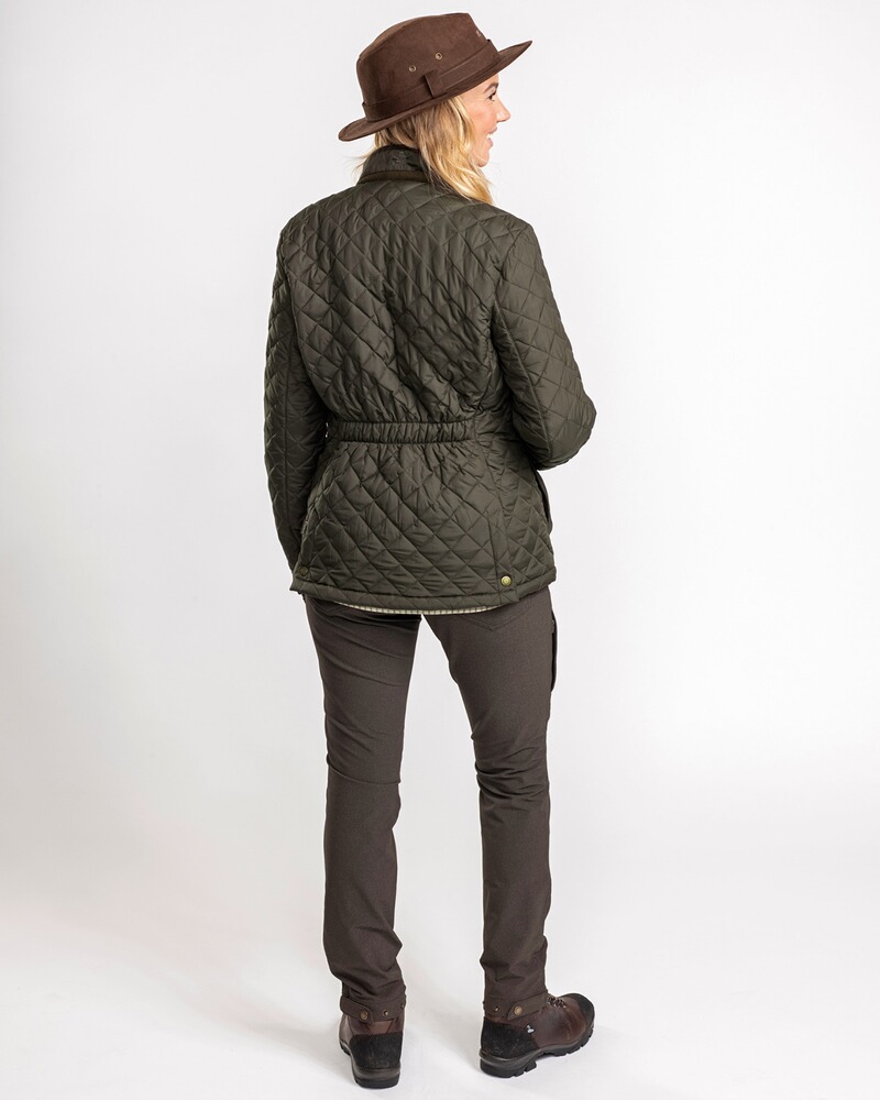 Damen Steppjacke Nydala Classic, Pinewood