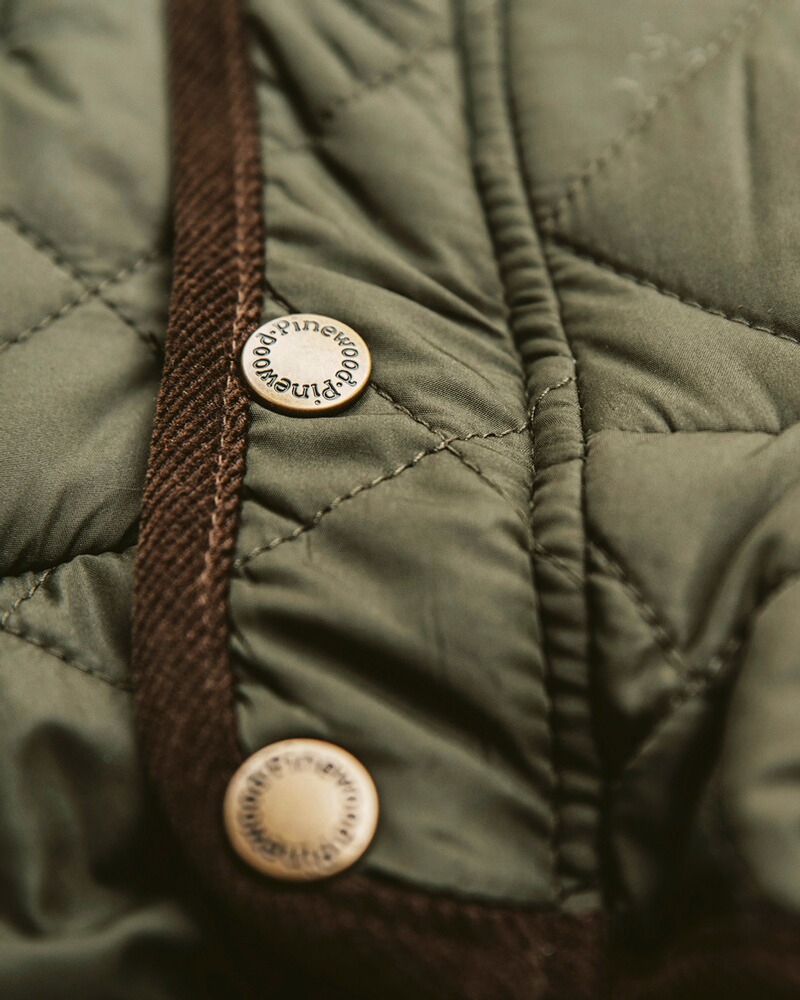 Damen Steppjacke Nydala Classic, Pinewood