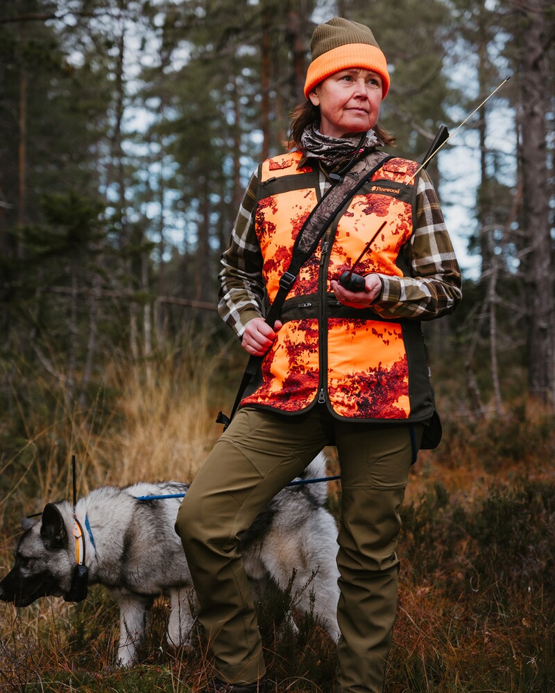 Damen Weste Furudal Hunter Pro 2.0, Pinewood