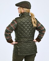 Damen Steppweste Nydala Classic, Pinewood