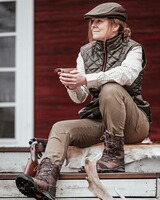 Damen Steppweste Nydala Classic, Pinewood