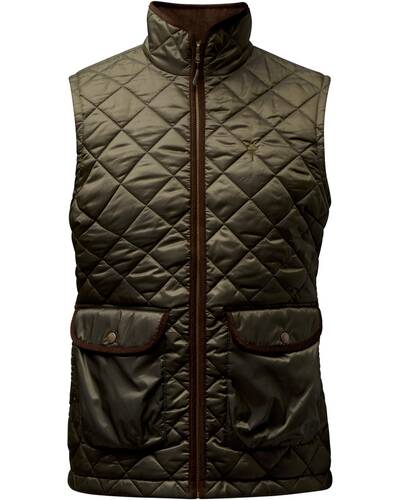 Damen Steppweste Nydala Classic, Pinewood