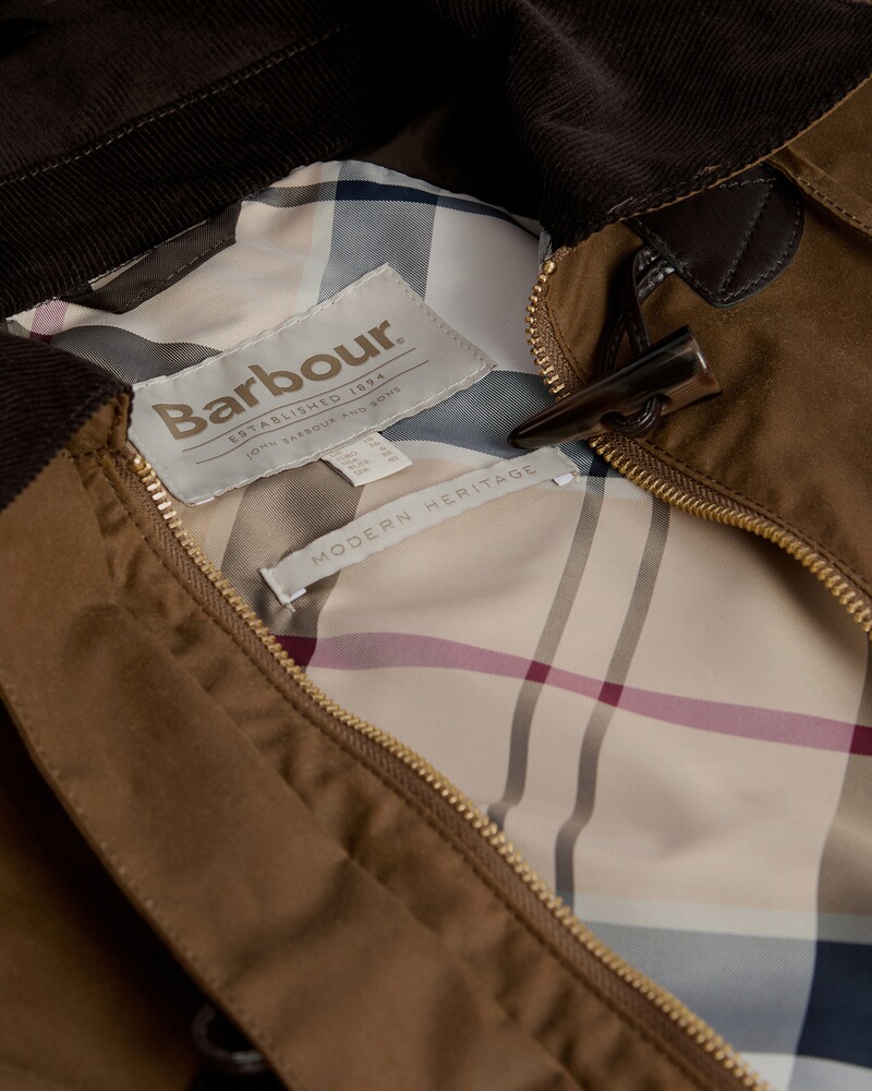 Wachsjacke Myra Wax Duffle, Barbour