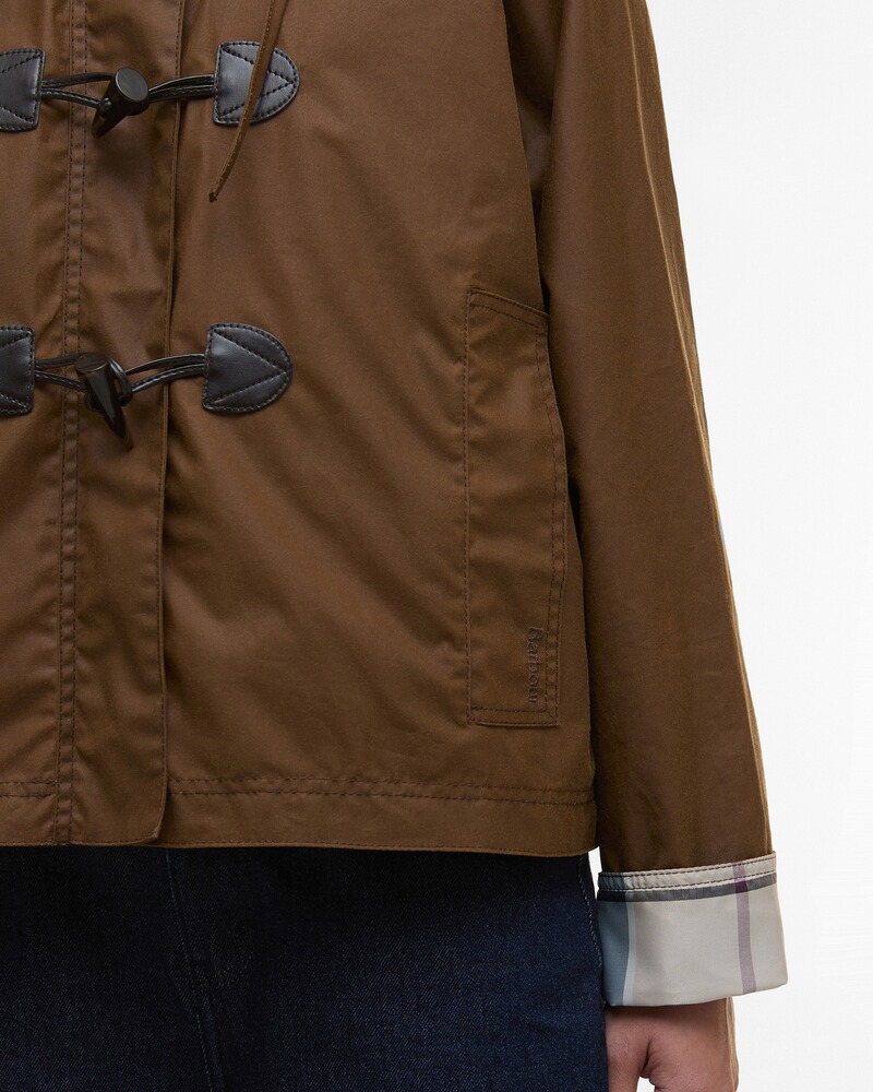 Wachsjacke Myra Wax Duffle, Barbour