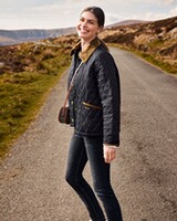 Steppjacke Icons Cropped Liddesdale, Barbour