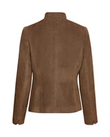 Cord-Stehkragenjacke, White Label